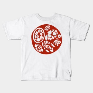 red mutated cell Kids T-Shirt